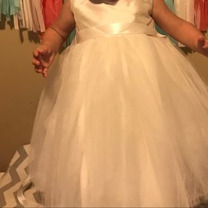 David’s bridal flower girl dress